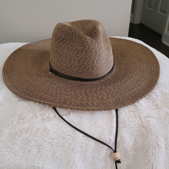 San Diego Hat Company Accessories - San Diego Hat Company Black and Tan Woven Hat